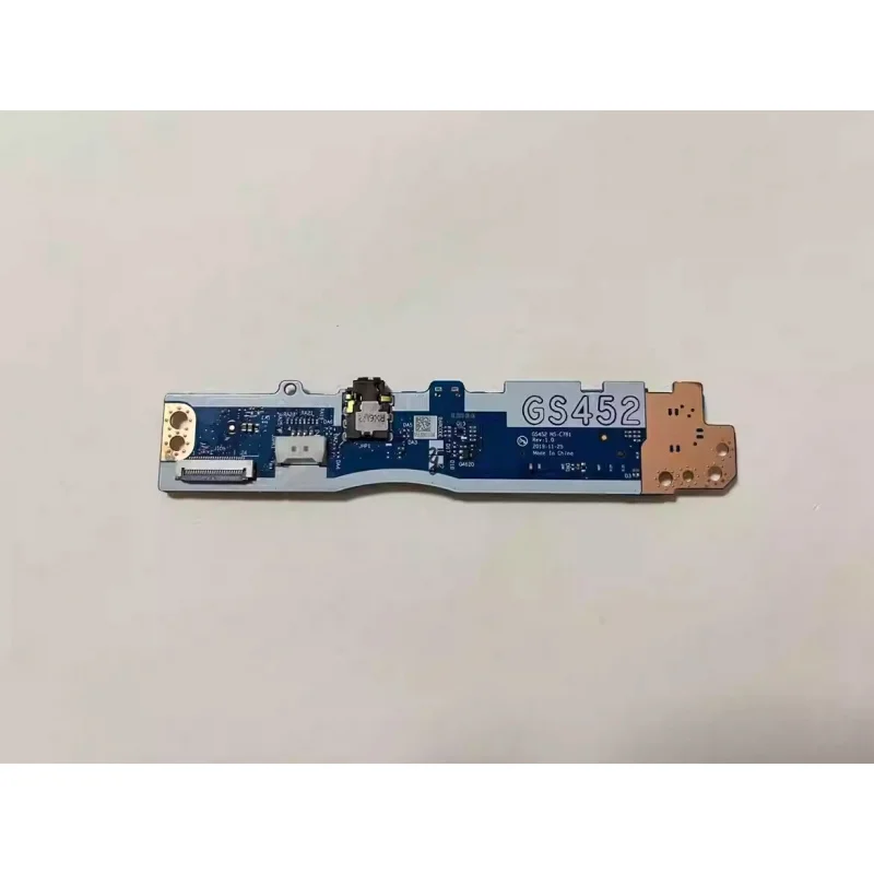

W STOCK ORIGINAL GS452 NS-C781 FOR Ideapad 3 14IML05 14IIL05 14ITL05 81WA 81WD POWER BUTTON SWITCH AUDIO BOARD