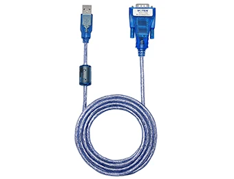 Konwerter USB 2.0 na RS232 z chipsetem FTDI, bez zasilania zewnętrznego, interfejs RS232, do zastosowań przemysłowych, UOTEK UT-8801 RTS