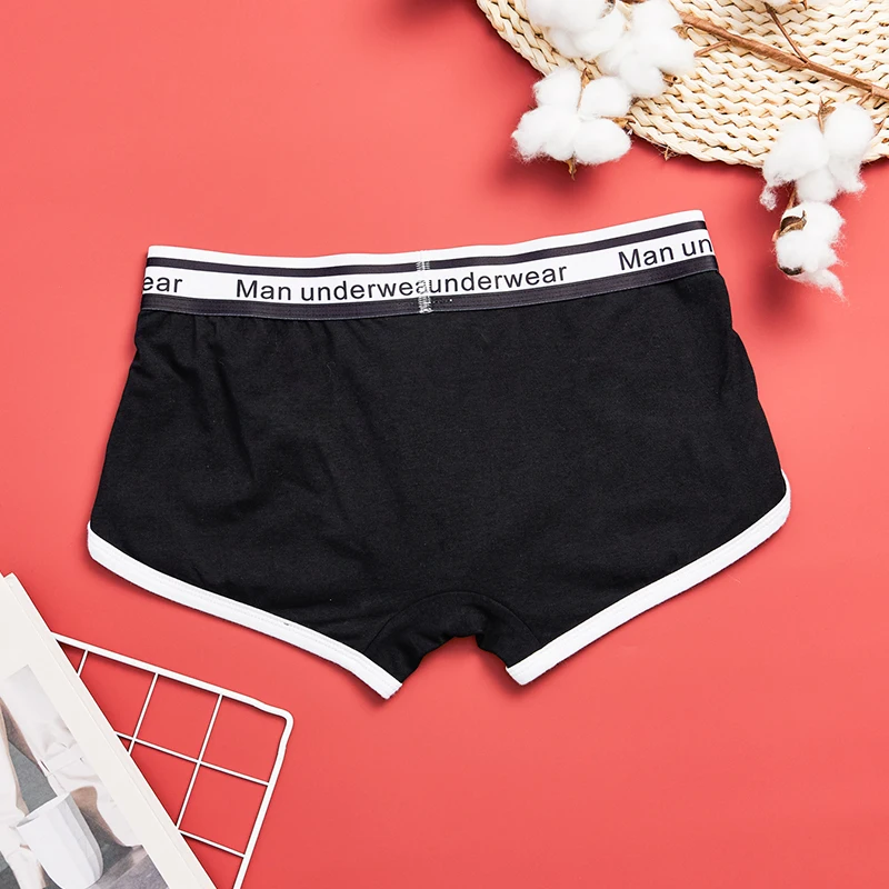 Men\'s Underwear 100% Cotton Boxer Shorts Fashion Casual Boxer Shorts High Quality Sleep Panties Comfortable Breathable Underwear