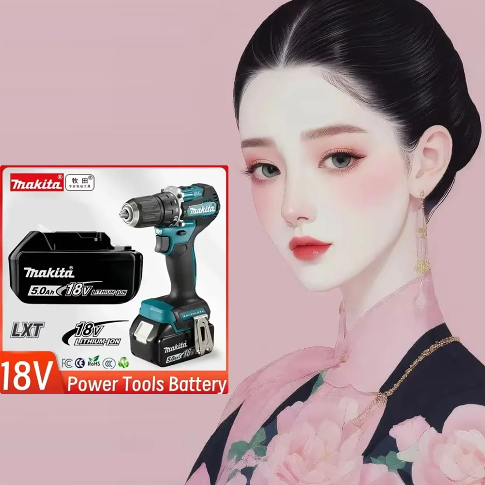 

Lithium Full Models Match 18V 6.0Ah Battery Replace Makita Original Battery Pack