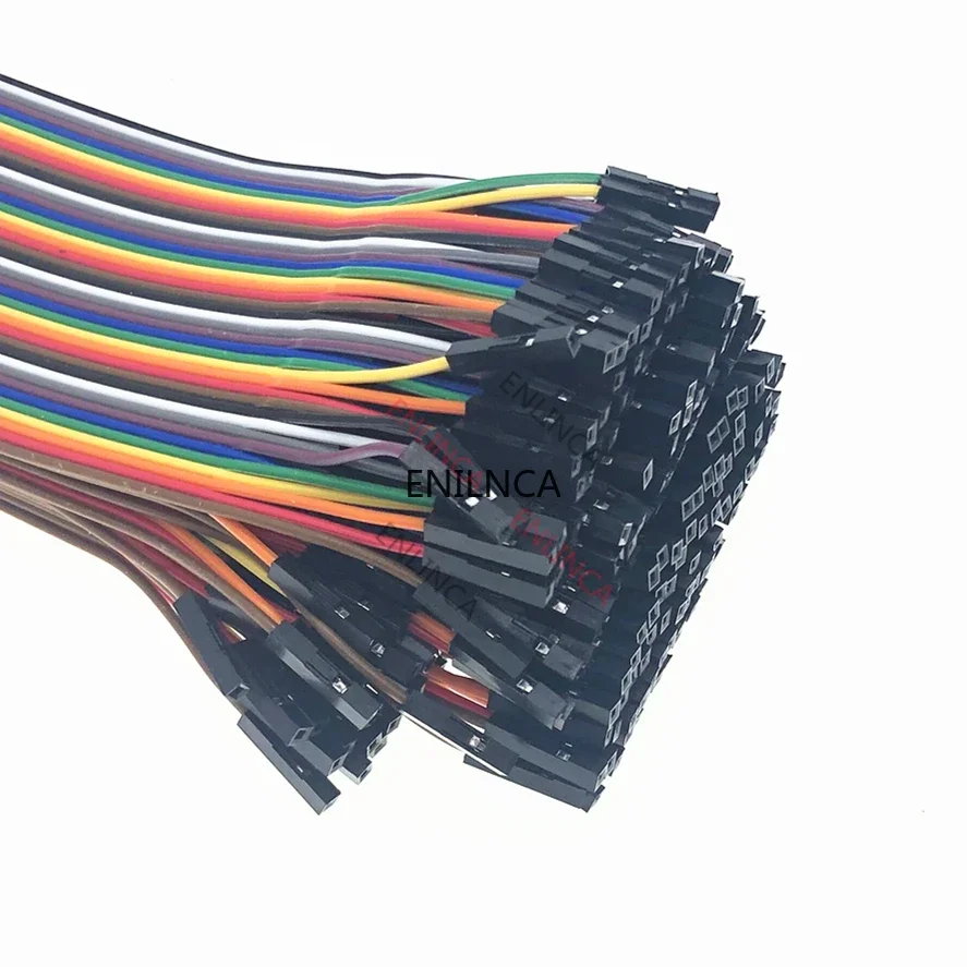 40-120pcs Dupont Line 10CM 20CM 30CM 40Pin Male to Male + Male to Female Female to Female Jumper Wire Dupont Cable for DIY KIT