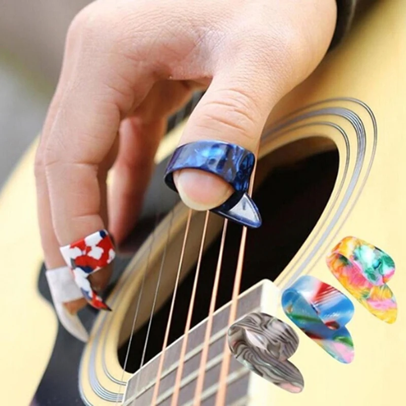 4Pcs/Set acoustic electric guitar picks plectrums