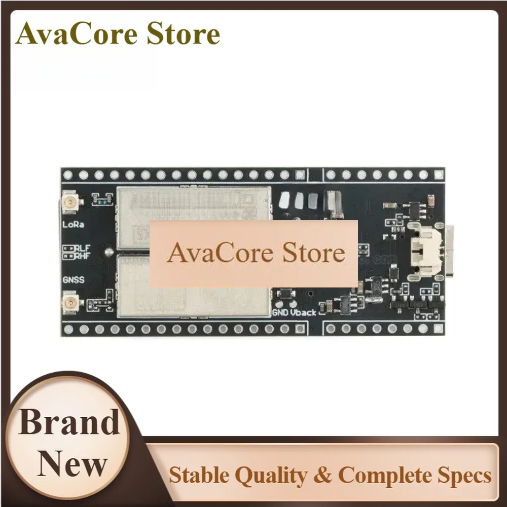 AvaCoreESP32 LoRa GPS Wireless Tracker Development Kit 0.96 Inch LCD Screen Type‑C WiFi Bluetooth For Vehicle Pet Kid Location M