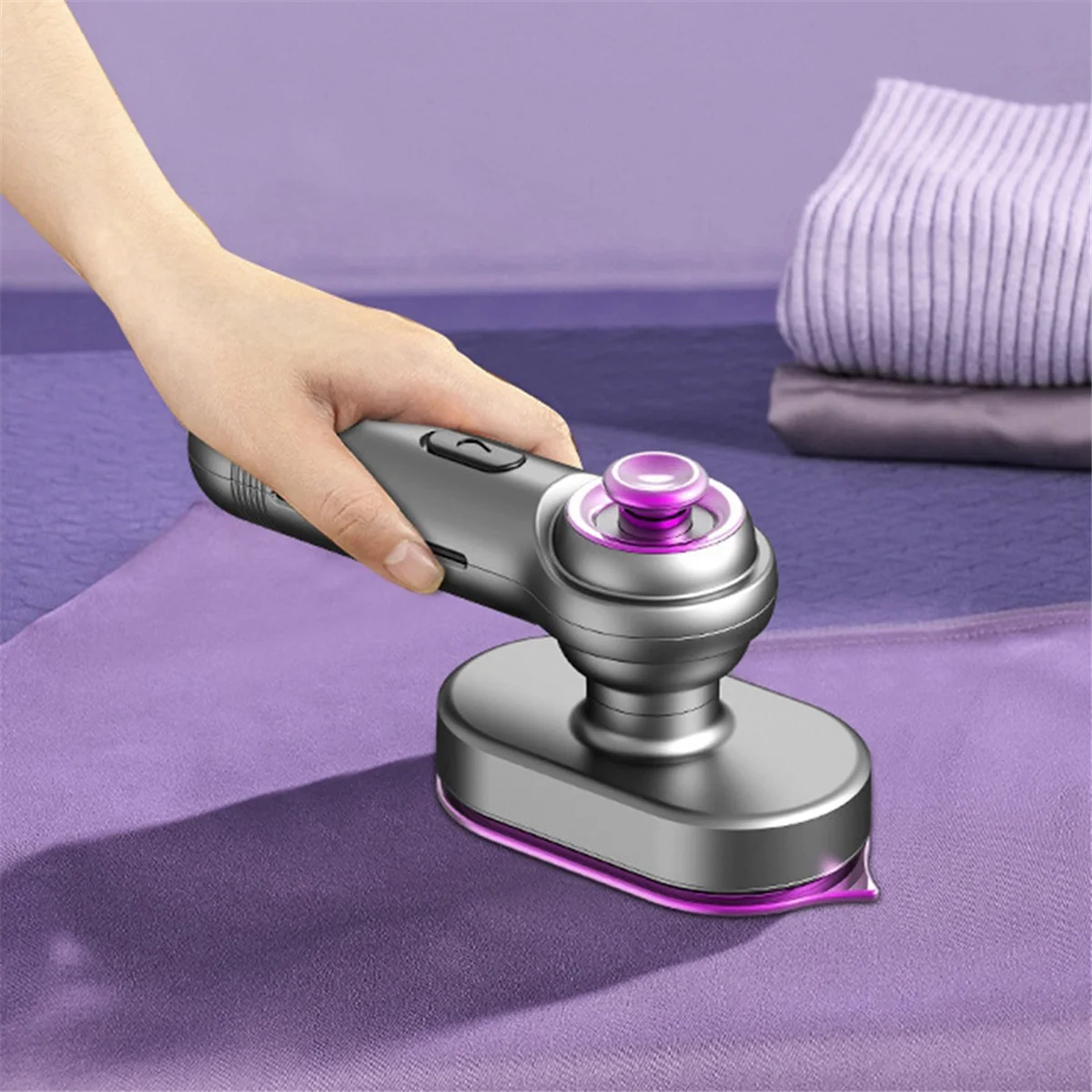 BISM ポータブルハンドヘルド吊りアイロン機ミニ電気アイロン家庭用旅行ドライおよびウェットアイロン機米国プラグ