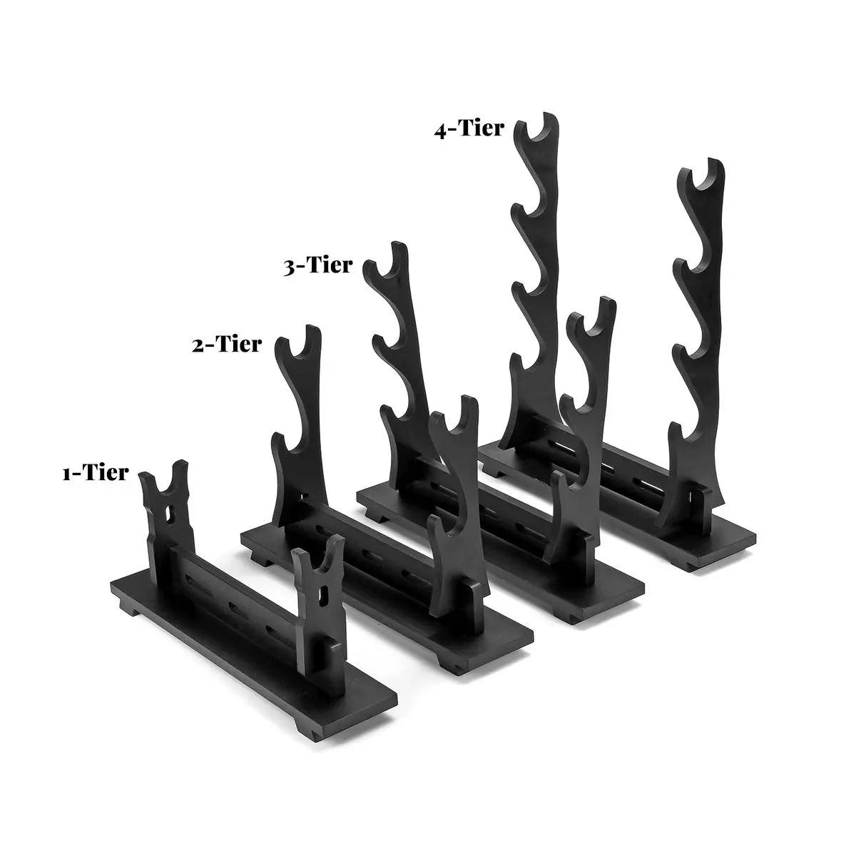 Tier Katana 1/2/3/4 Samurai Sword Holder Universal Storage Organizer Stand Wall Bracket Hanger Display  Home Decoration