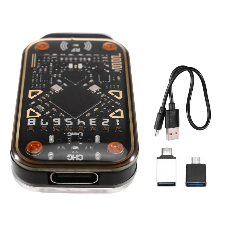 

Эмулятор считывателя смарт-чипов ABSY RFID Chameleon V3.0 ID IC 125 кГц 13,56 МГц NFC для чтения и записи, копировщик смарт-карт и меток