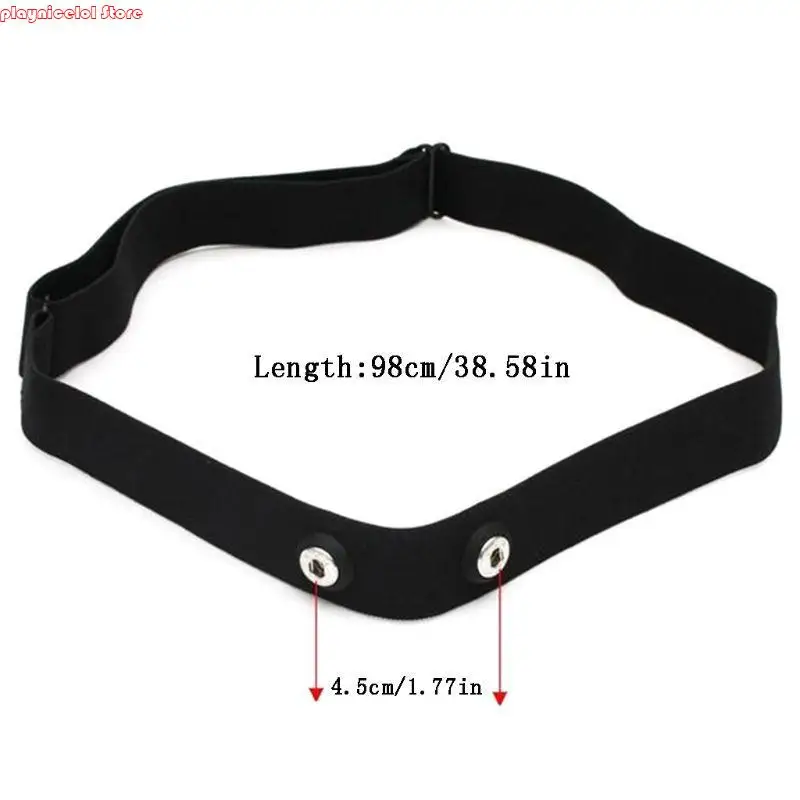 E8BA معدل ضربات القلب حزام الصدر لفرقة مستشعر معدل ضربات القلب القطبية واهو