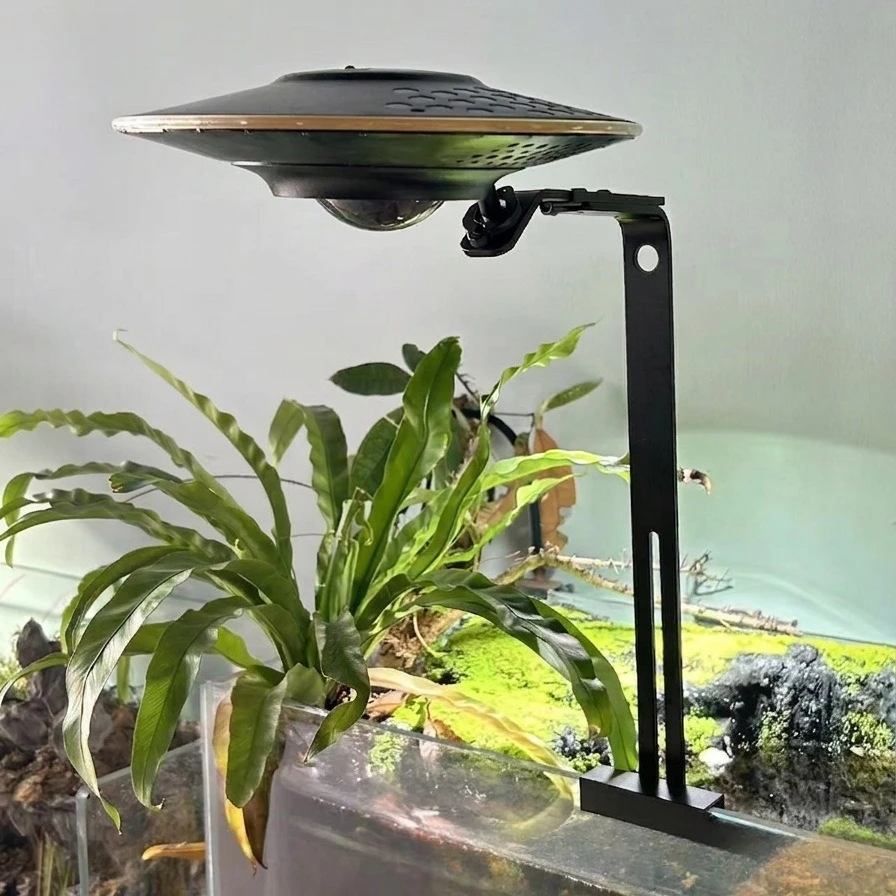 Full spectrum flying saucer light fish tank light LED aquatic light native stream tank