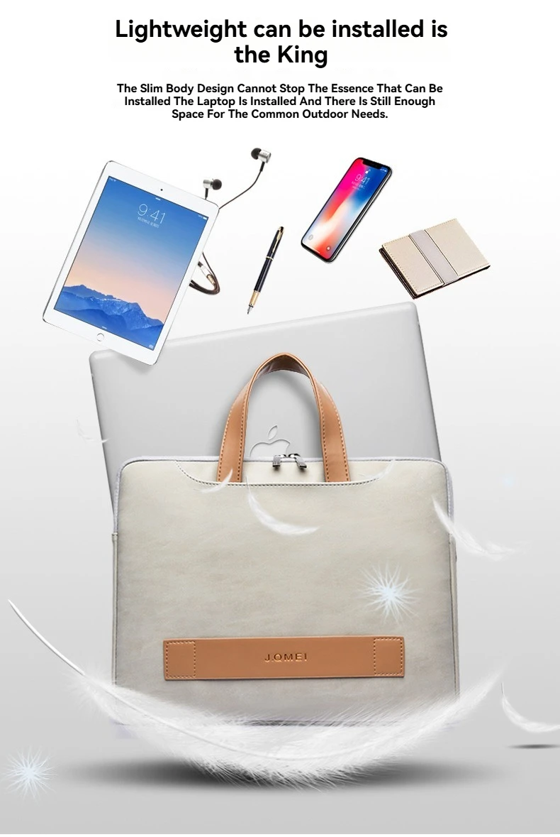 Laptoptasche für MacBook Air Pro 16, Notebook-Hülle, Hülle, HP, Huawei, Lenovo, Dell 13,3 14 15,6 Zoll, Schultertasche, Aktentaschen – Detail 12