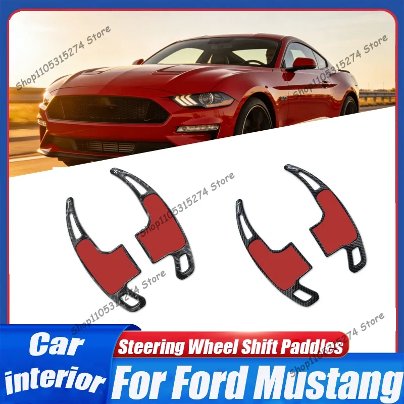 

Steering Wheel Paddle Shifters Car Interior Accessories for Ford Mustang Series
