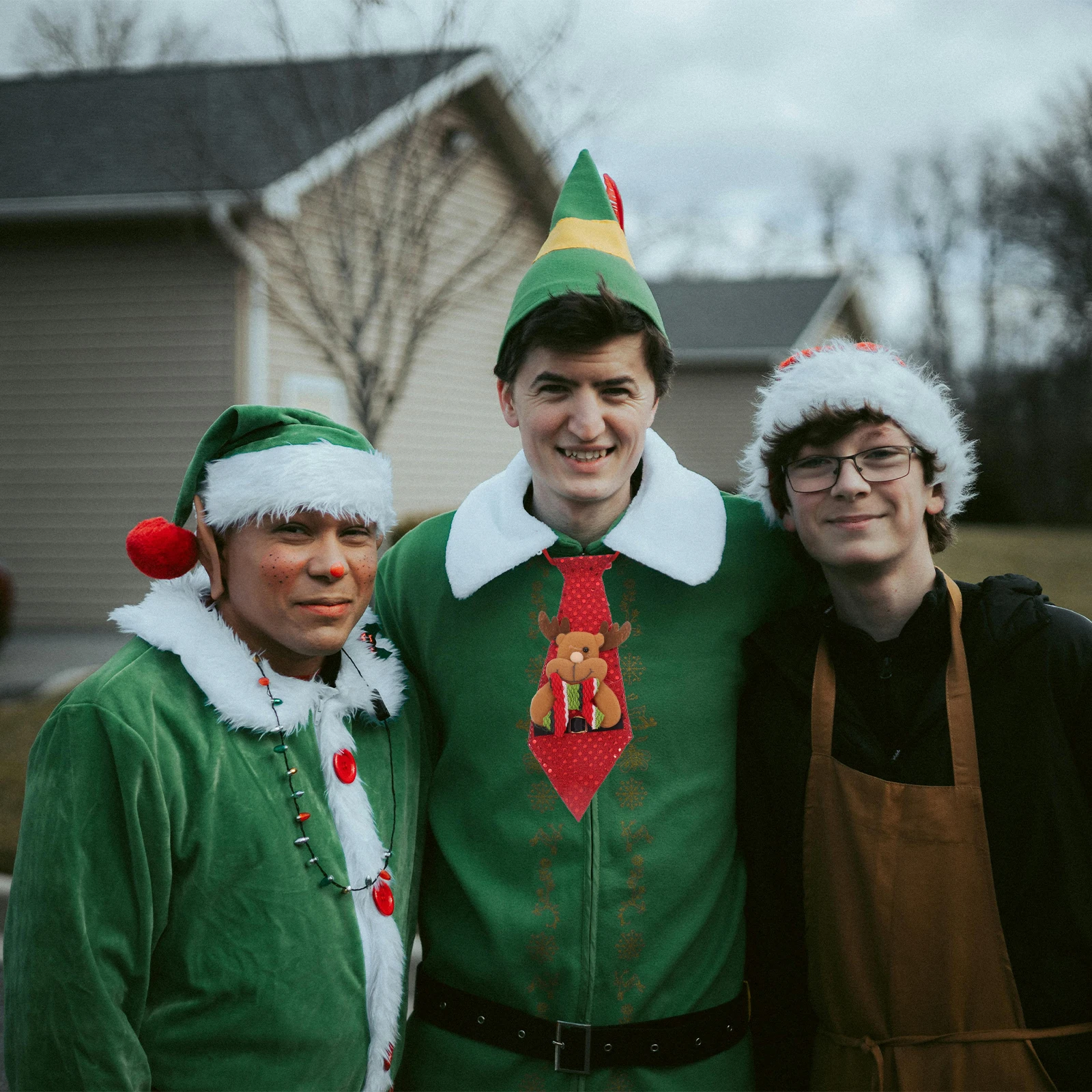 2Pcs Christmas Necktie Red Hanging Decoration Festival Tie Xmas Party Gift Unique Design Christmas Necktie Tie