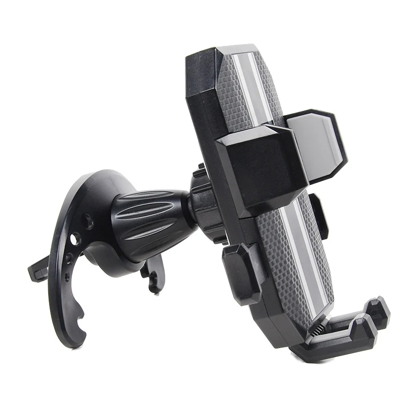 Knob Type Phone Holder Using in Car Air Conditioner Outlet Mobile Phone Navigation Bracket Compatible with 4.7-6.7 inch Phones