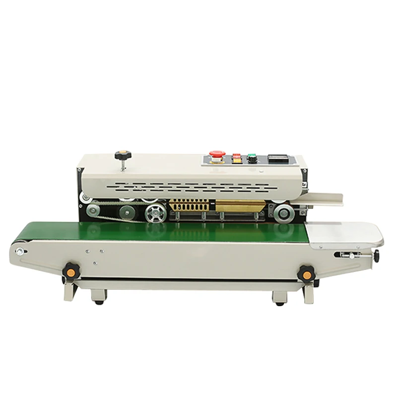 LY Film Sealing Machine Continuous Automatic Deluxe Version High Quality 600W Heating Power Food Plastic Bag Package Equipment