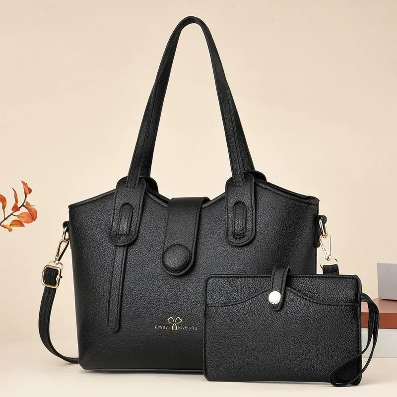 

High Quality Soft Leather Women's Bags Large Capacity Women Tote Bags Luxury Shoulder Crossbody Bag for Women Female Handbags