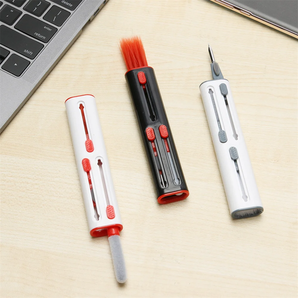 노트북 키보드 용 새 클리너 키트 Bluetooth 이어폰 Airpods 3 Pro 2 1Xiaomi Airdots 이어 버드 케이스 용 펜 BrushTools 청소