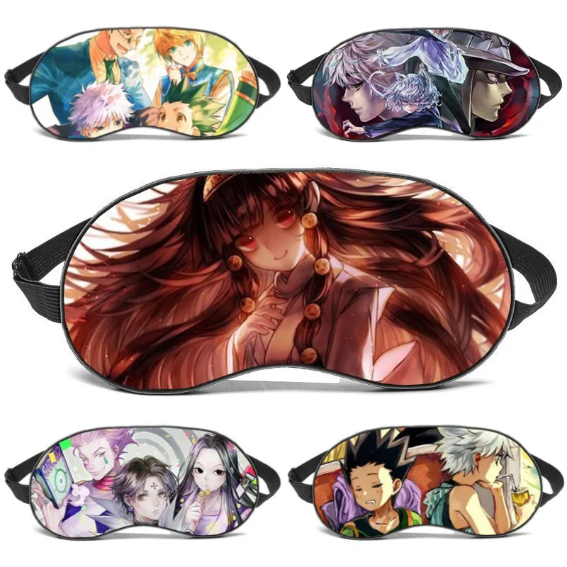 Hunter x Hunter Anime Ultra-Soft Eye Patch Shade Sleeping Blindfold Breathable Eyes Mask Cover Cosplay