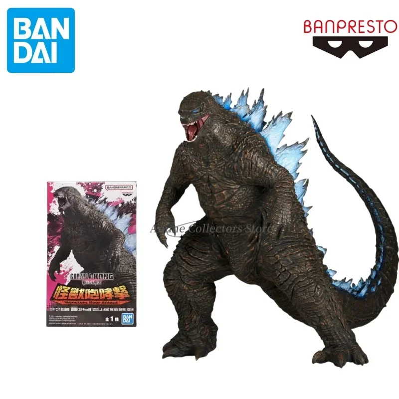 

В наличии BANDAI Banpresto King Kong Vs. Godzilla2 Godzilla ПВХ фигурка Коллекционная игрушка модель настольные украшения подарки