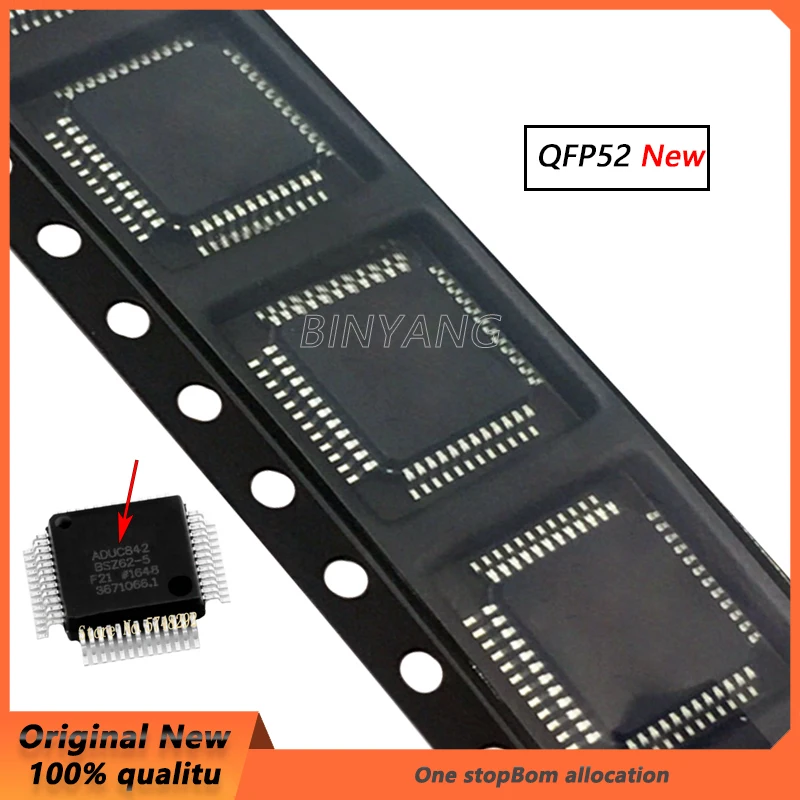 (1piece)100% New ADUC841BS62-5  QFP52 In Stock Chipset