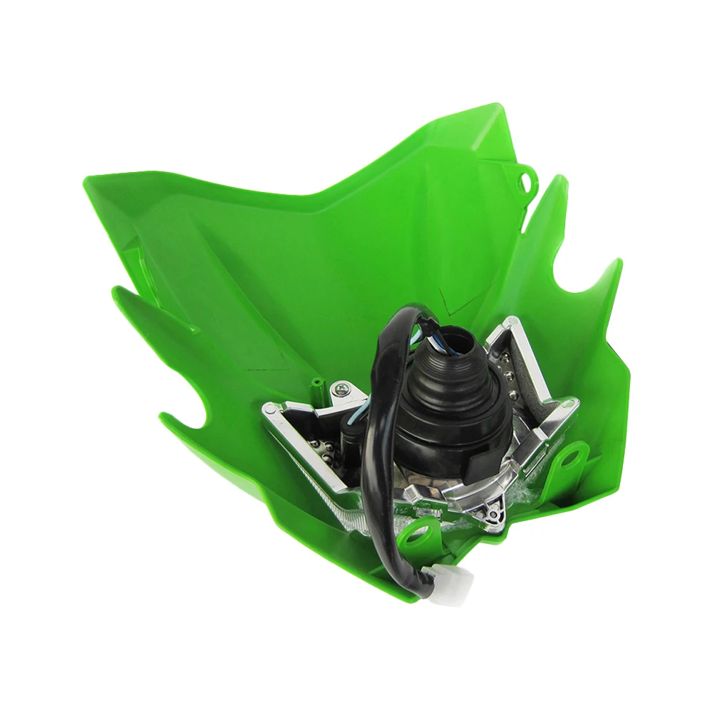 Motorcycle H4 Headlight Headlamp Head Light Supermoto Fairing for Kawasaki KLX 110 KLX 150 KLX 250 Off Road Dirt Pit Bike