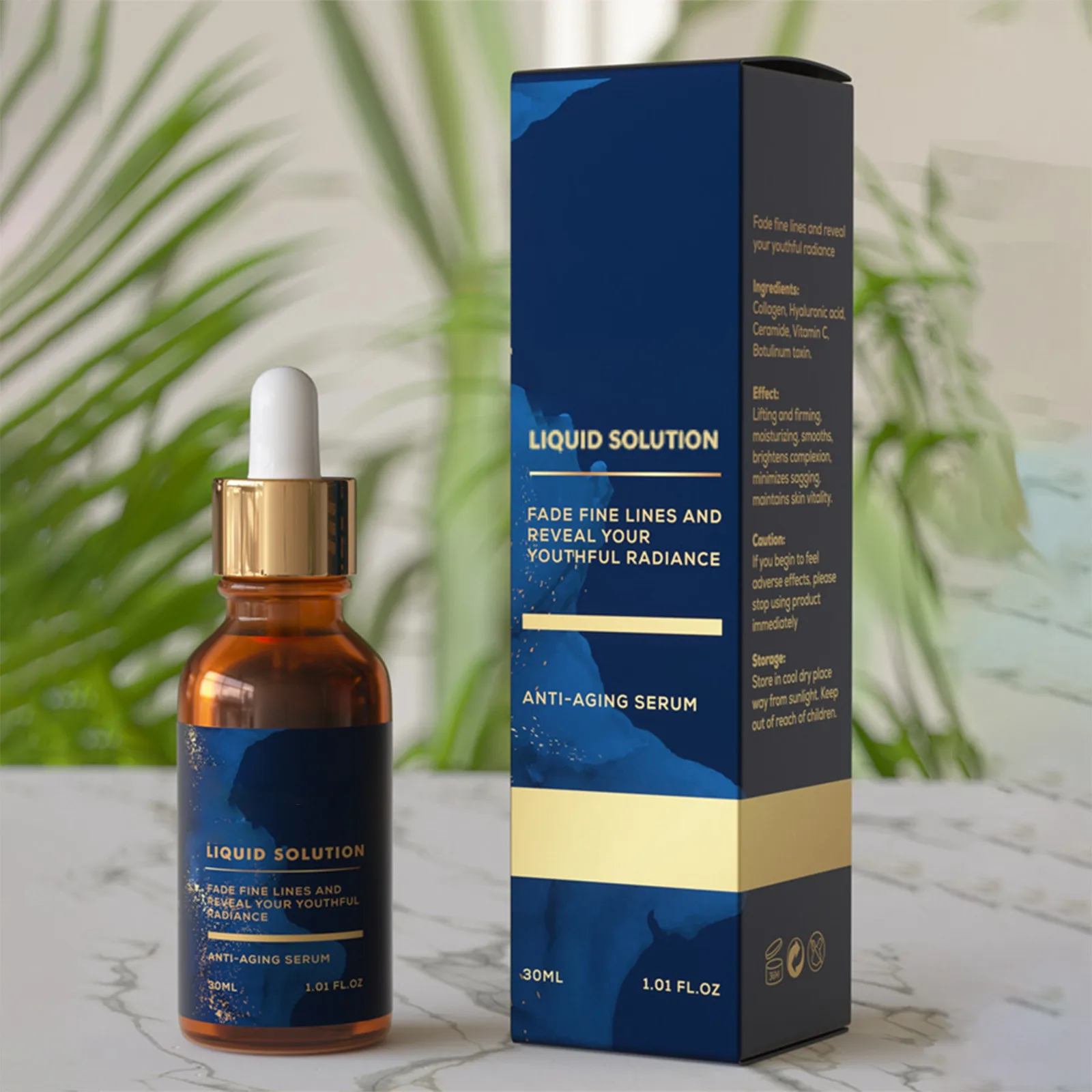 

Сыворотка для лица для глубокой укрепления и уменьшения тонких морщин и морщин 30 мл