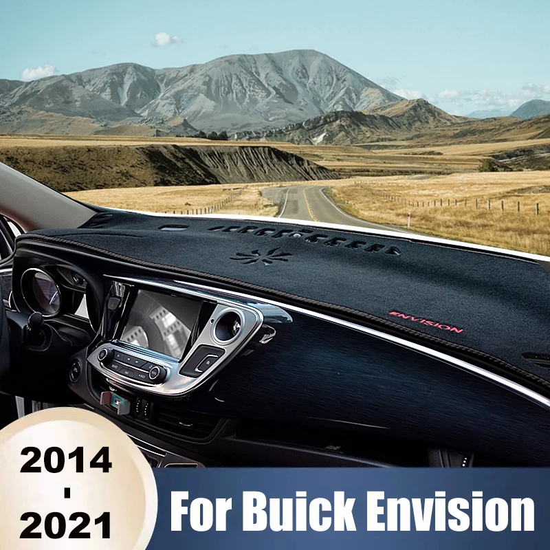 

Для Buick Envision 2015 2016 2017 2018 2019 2020 автомобильный коврик для приборной панели, коврик для инструментов, анти-УФ-нескользящий коврик, аксессуары