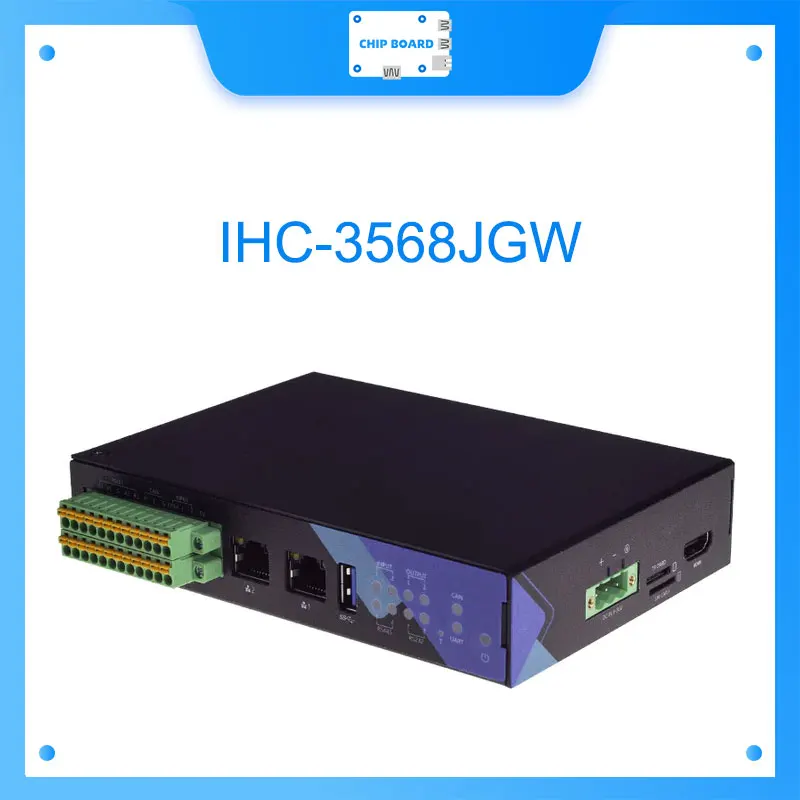 

iHC-3568JGW, чип RK3568, функция использования в реальном времени, интеллектуальный шлюз промышленного значения IoT