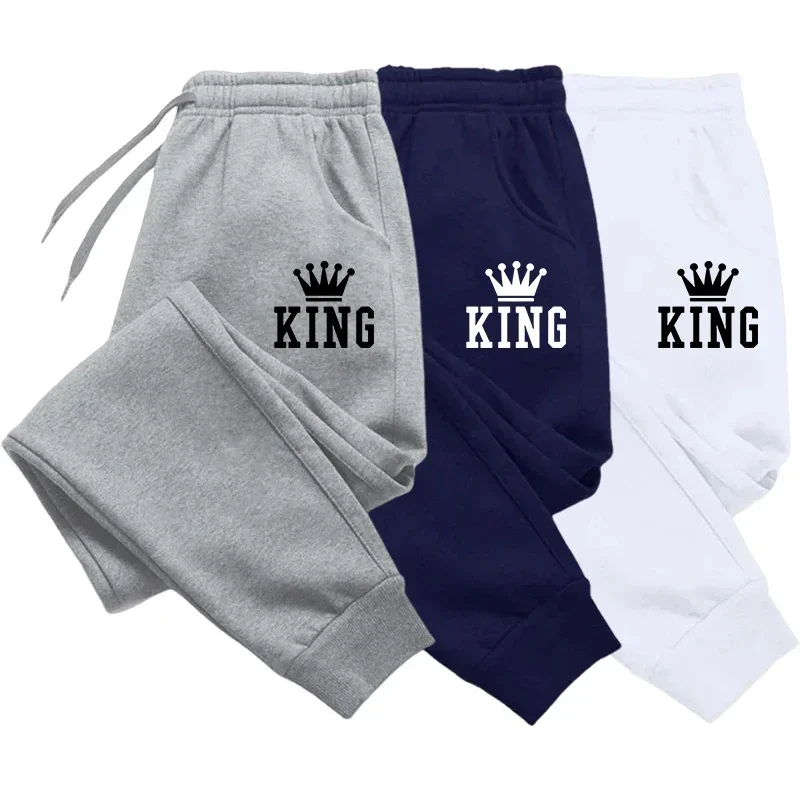 

2024 Mens Printed Sweatpants Luxury Long Pants Jogging Casual Versatile Pants Male Fashion Fitness Sports Trousers Four Seasons