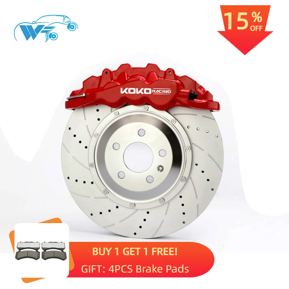 

KOKO RACING wt8520 6 комплектов тормозных суппортов с Тормозным Диском 355-410 мм, переднее колесо для Mercedes-Benz c class w204 2010-2014