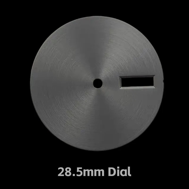 Esfera de 28,5 MM de diámetro, adecuada para montaje NH35/NH36, accesorios de caja de modificación de superficie mecánica DIY.