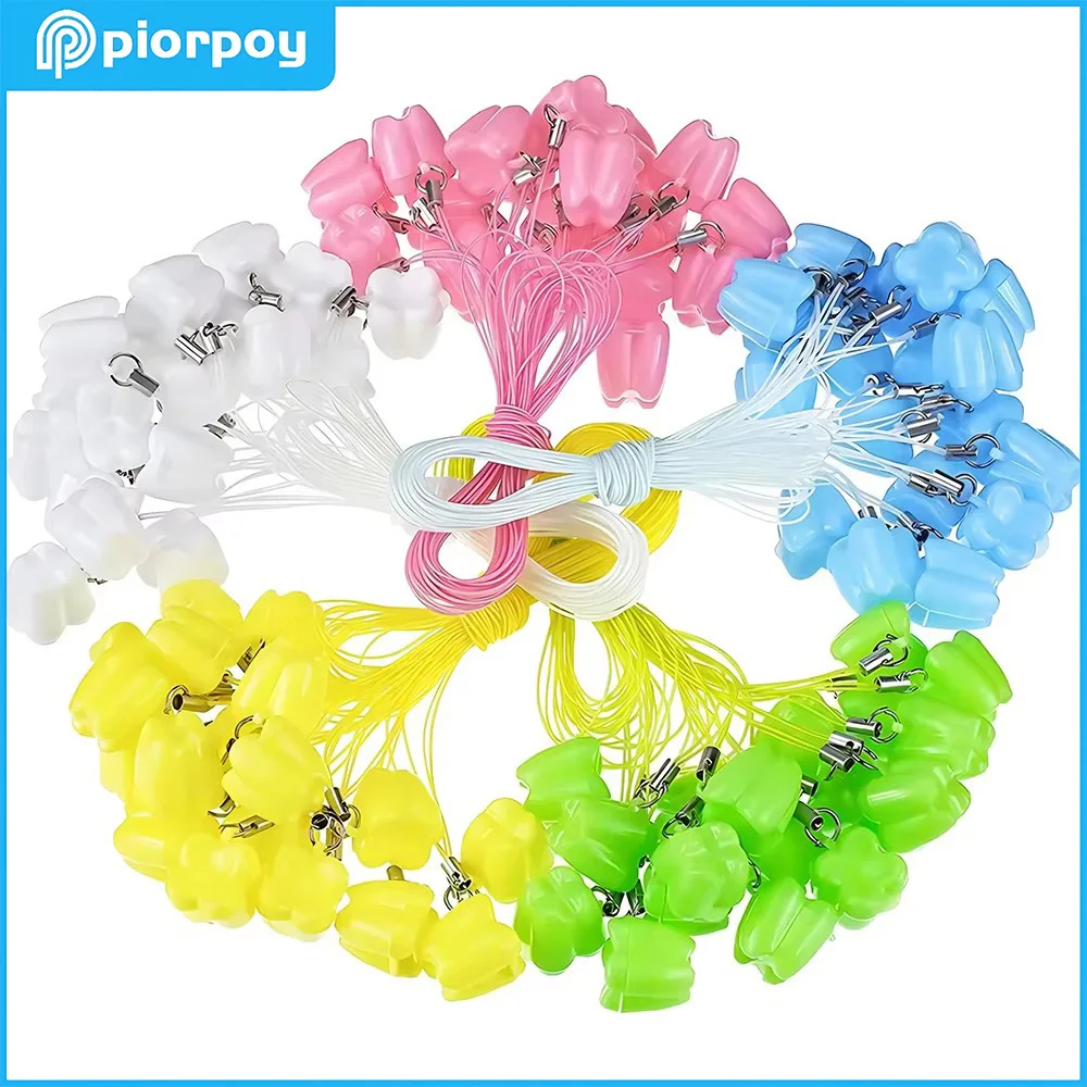 

PIORPOY 5Pcs Dental Baby Deciduous Tooth Box Organizer Container Boxes Kids Milk Teeth Storage Case Colorful DentistryAccessorie