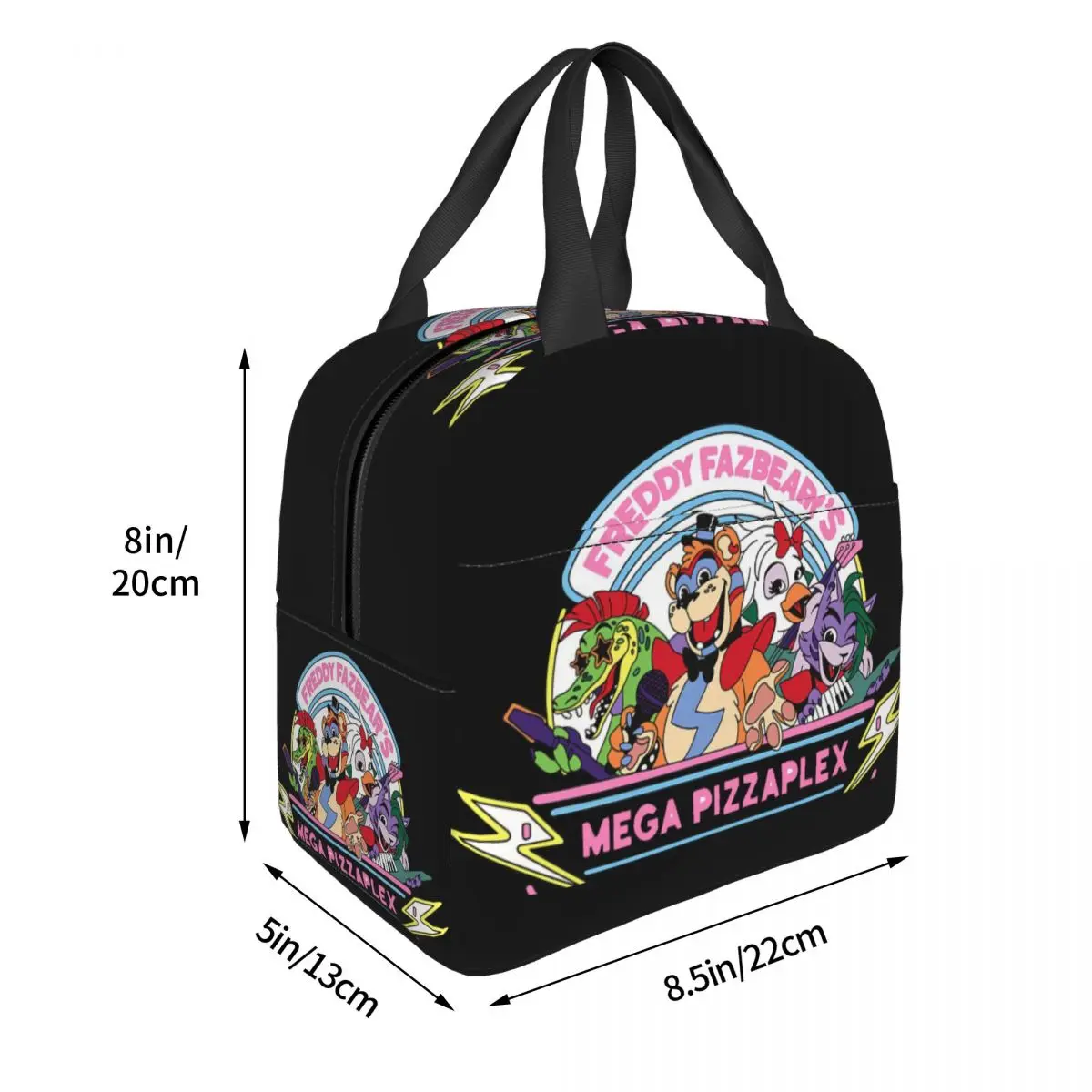 Sicherheits verletzung Lunch Bag isoliert Bento Box tragbare Lunch Tote auslaufs ichere Picknick tasche Kühler Thermo tasche für Studenten arbeit