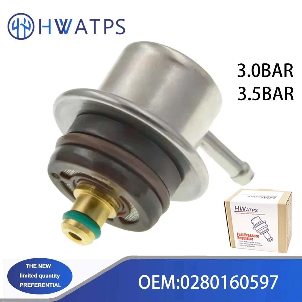 

0280160597 Регулятор давления впрыска топлива 3,5 бар 3,0 бар для BMW E31 E32 E34 E36 Z3 E38 E39 E46 328i 0280160504 , 13531726385