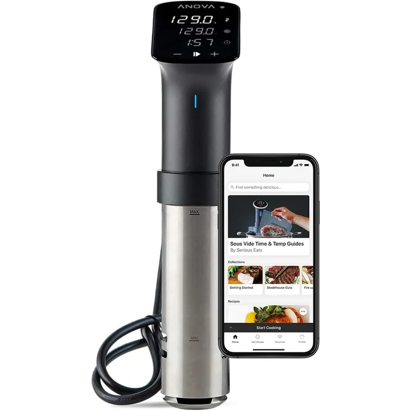 Sous Vide Precision Cooker Pro, 1200 Watts, Black and Silver shed outdoor storage  casetas de jardín exterior