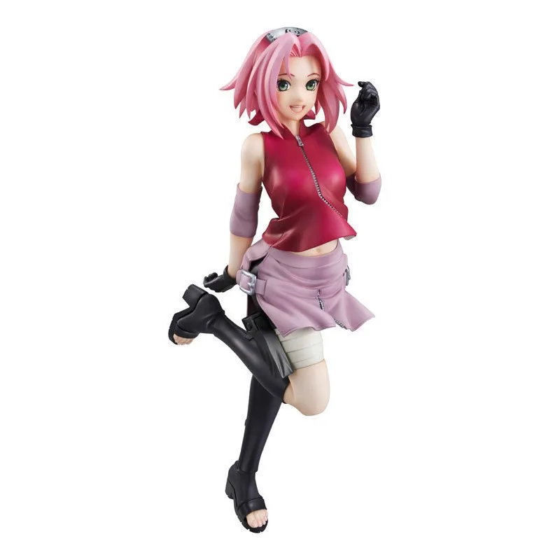 23cm Naruto Hinata Sakura Anime Figure Action Figures Model Toys Statue Figurine Collection Desktop Ornament Doll For kids Gifts