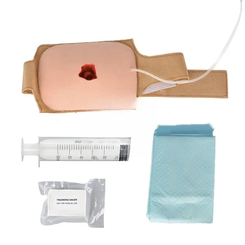 Wearable Bleeding Wound Simulator Kit. Stop the Bleeding Wound Kit, Wound Packing Trainer Kit