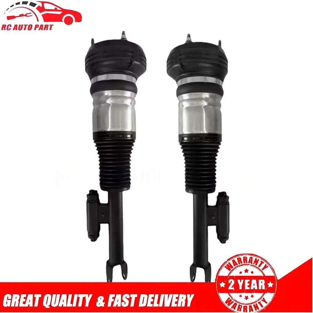 Pair Front Air Suspension Struts w/ADS Fit Mercedes Benz S-Class RWD 2021-2023 A2233208703 A2233208803 A2233207202
