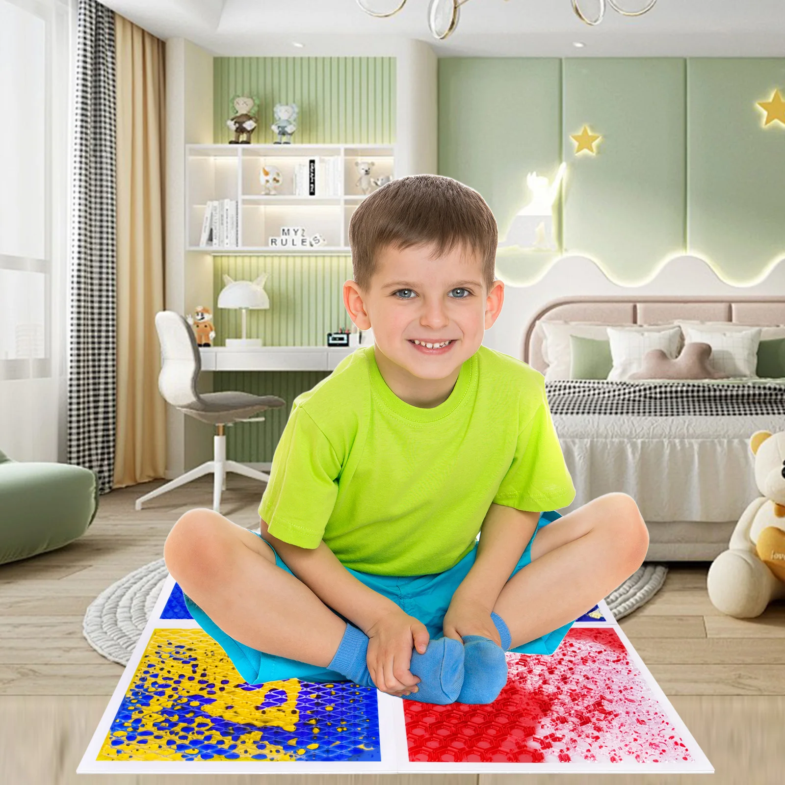 

Sensory Liquids Floor Tile: A Standout Sensory Toy to Match Your Sensory Mat Liquid