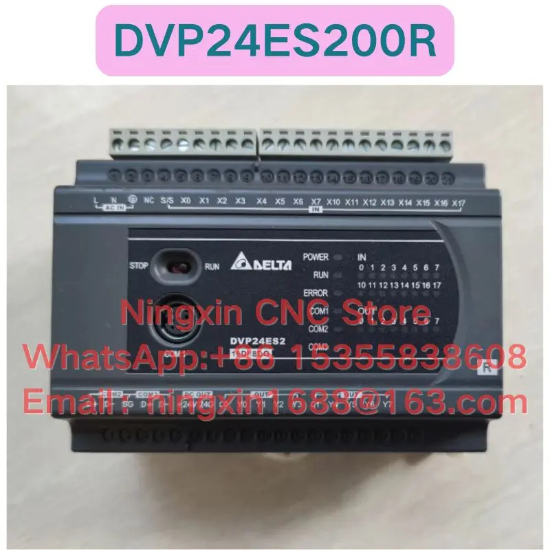 

Б/у модуль ПЛК DVP24ES200R Функциональный тест ОК