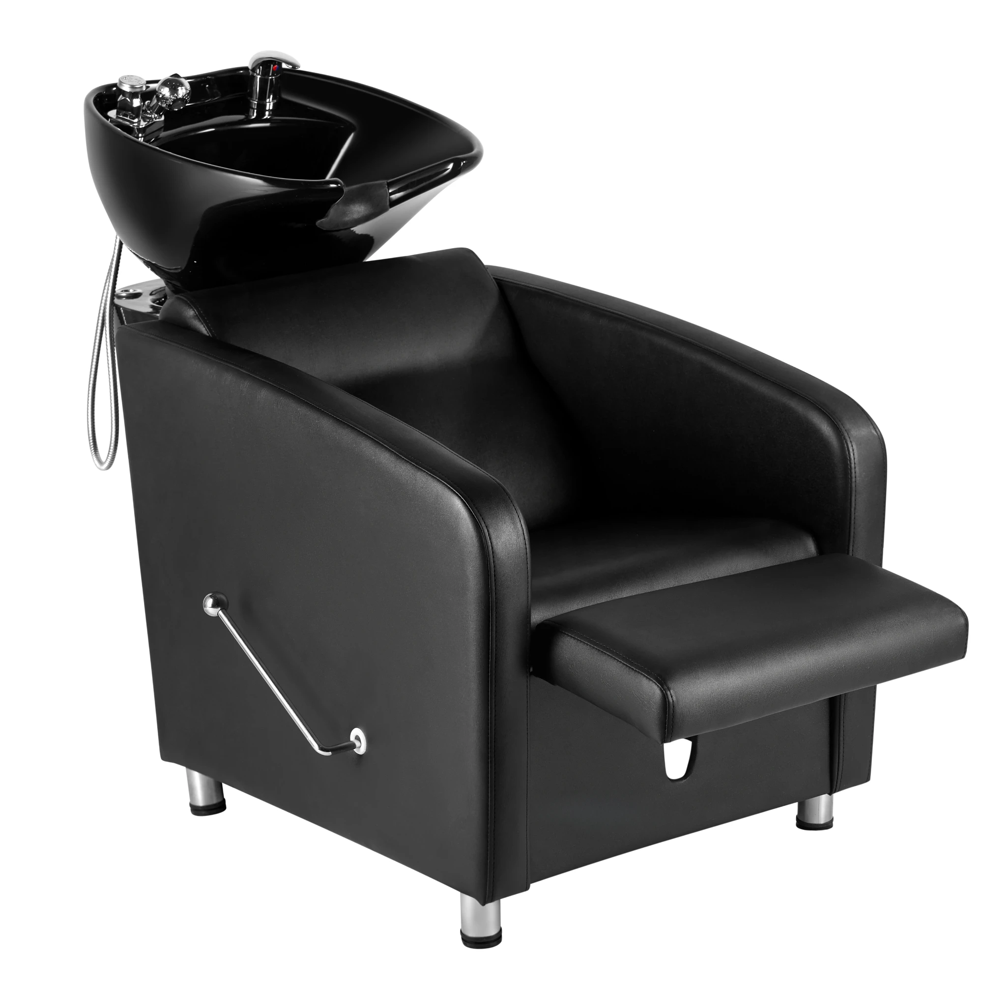 Cheap price portable shampoo chair with ceramic basin hair wash basin salon equipment luxury  salon chair beauty washing units