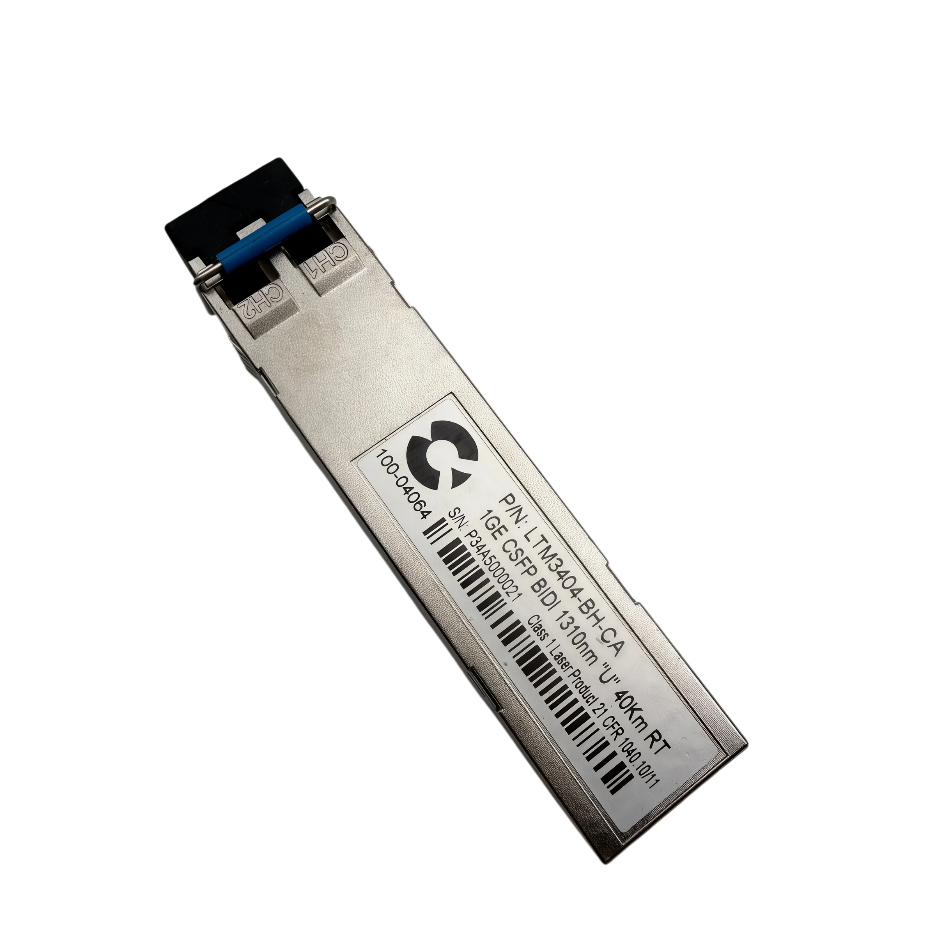 For Generic LTM3404-BH-CA 1G BIDI CSFP Optical Transceiver SC Simplex 1310nm 40km SMF DDM for Telecom Access Network
