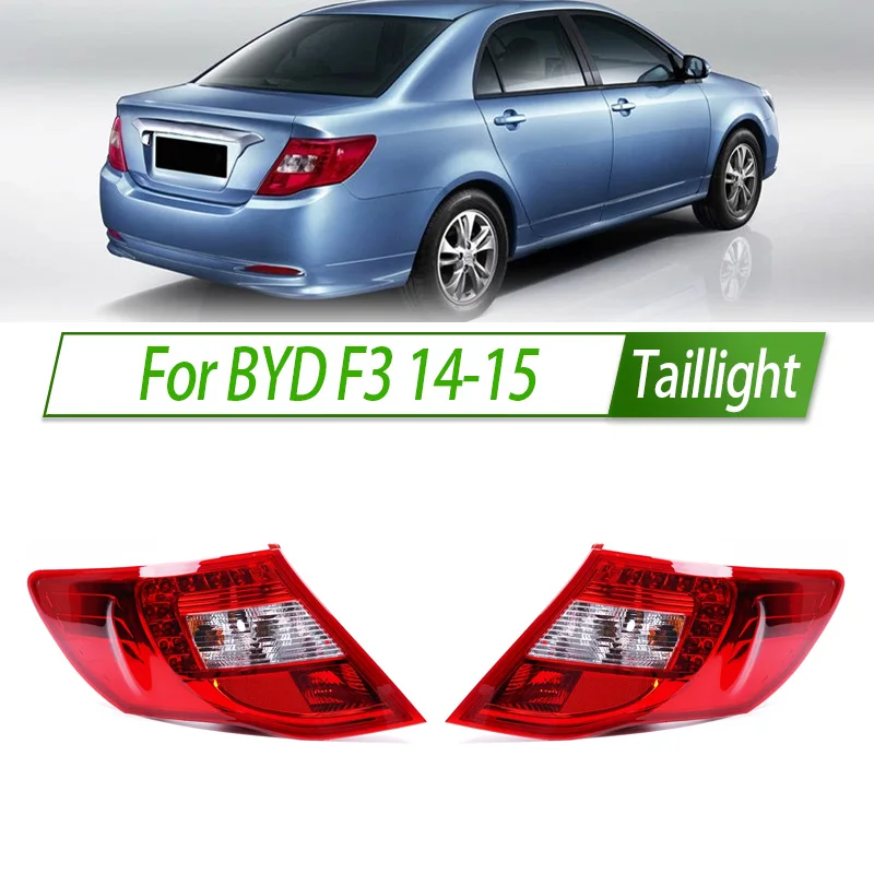 

For BYD F3 14-15 Car Taillight Assembly OEM Style Rear Lamp with Turn Signal Reverse Light Direct Fit Replacement