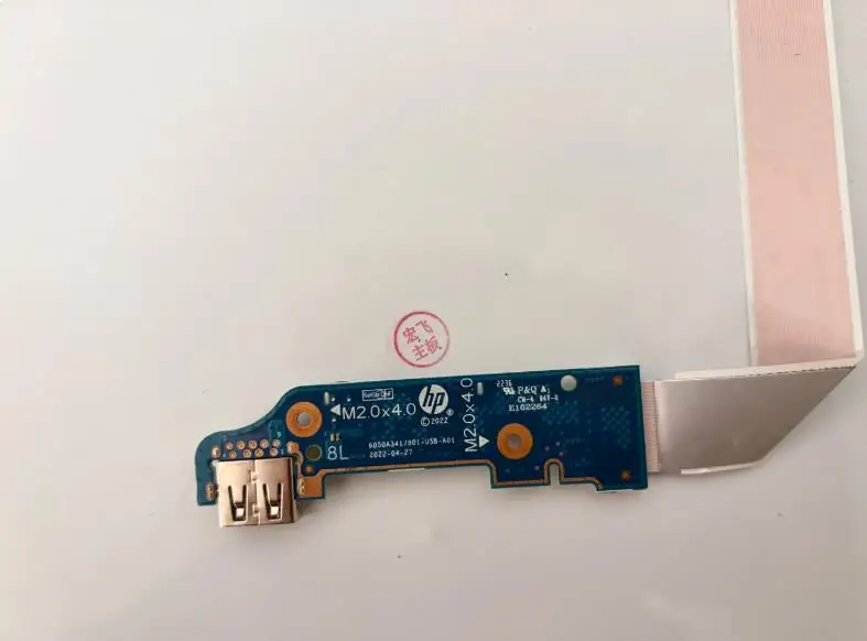 ORIGINAL STOCK USB BOARD FOR HP 17-CP 17-CN 17T-CN ProBook 470 G8 G9 WITH FLEX CABLE