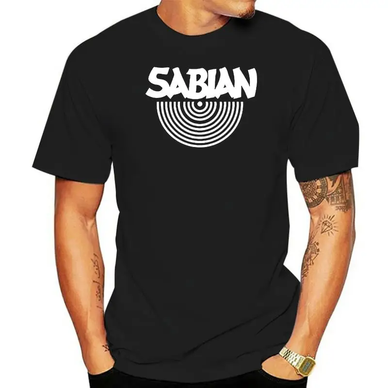 2022 Fashion Sabian Men T Shirt New Cool Printed Short Sleeve Cotton The Music Men T Shirts Top Tees High Quality Size