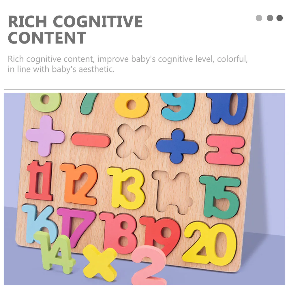 

2Sets Wooden Alphabet Number Puzzles for Kids Colorful Educational Early Learning Matching Puzzle Play Toddler Puzzles