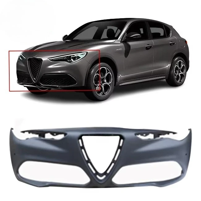 

CZJF New front bumper With trailer hole for Alfa Romeo Stelvio 2017 2018 2019 50551532