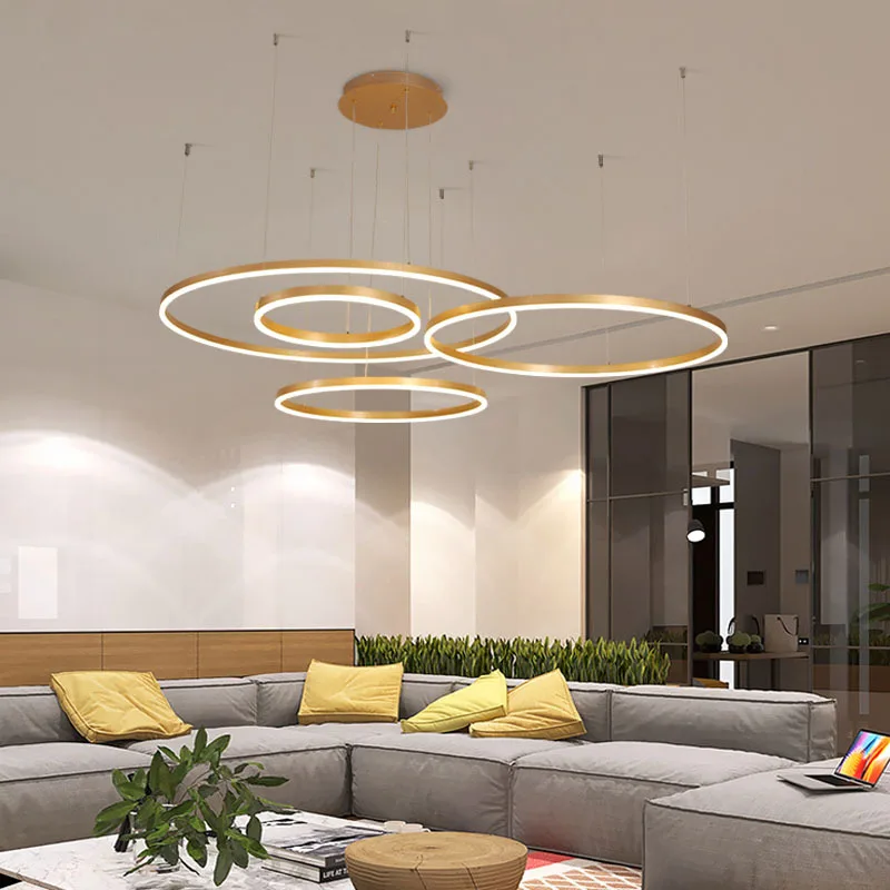 LED Ring Chandelier 4