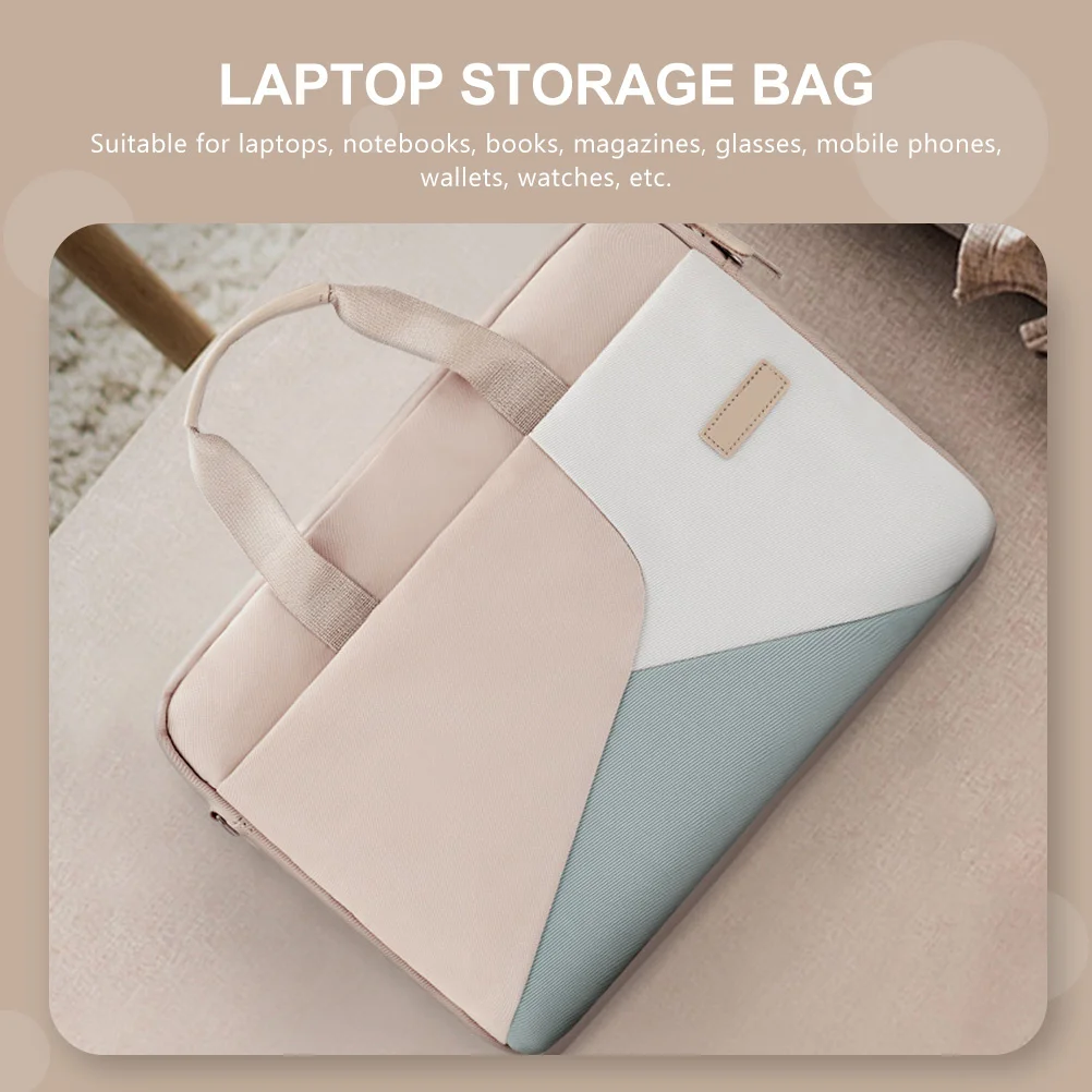 

Durable Practical Laptop Carrying Tote Bag Travel Briefcase Waterproof Pouch for Notebook Phone Glasses Laptop Pouch