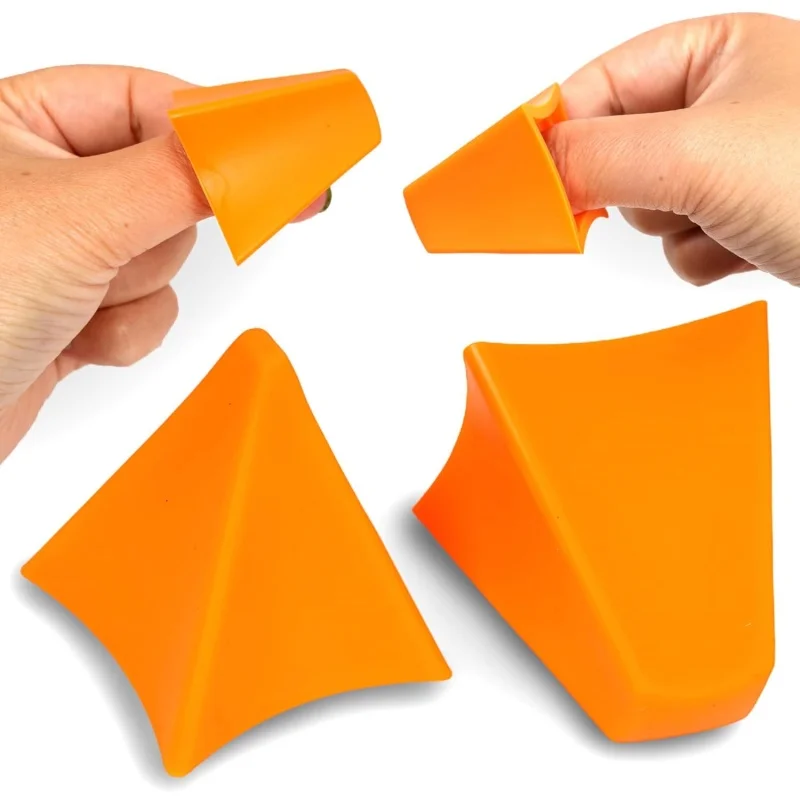 2-teiliges Silikon-Dichtungswerkzeug-Set, Dichtmittel, Mörtel, Finishing-Werkzeug, Spreizer, Spachtel, Schaber für Küche, Badezimmer, Bodendichtmittel, Abdichtung