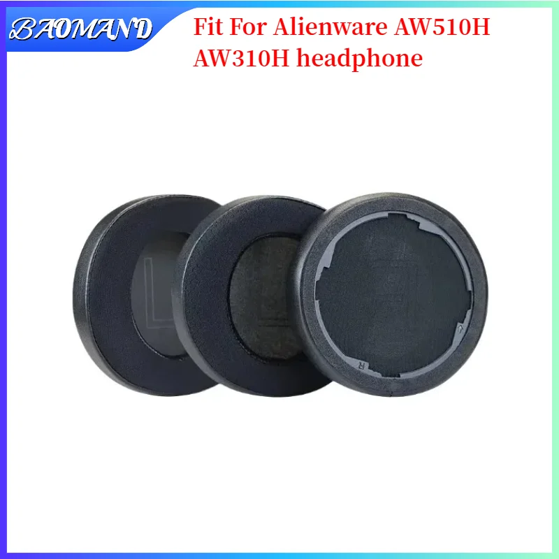 

BAOMAND For Alienware AW510H AW310H Headset Headphones Leather Sleeve Earphone Earmuff Replacement Earpads
