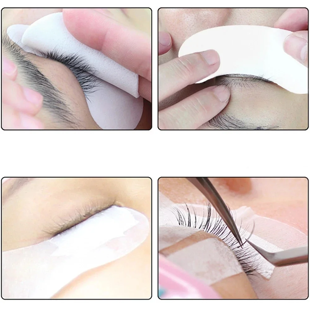 100p/set Paper Patches Eyelash Under Eye Pads Lash Grafting Eyelash Extension Eye Tips Sticker Wraps Make Up Tools Wholesale